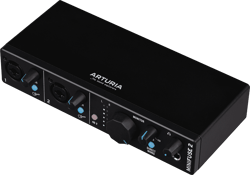 Arturia Minifuse - Interface audio USB - 2 entrées - Noire