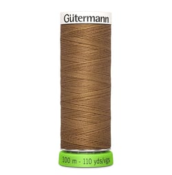 Fil à coudre Gütermann - RPET - Marron n° 887