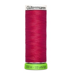 Fil à coudre Gütermann - RPET - Rouge n° 909