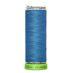 Fil à coudre Gütermann - RPET - Bleu n° 965