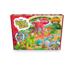 Sable magique à modeler Super Sand Dino World - Goliath
