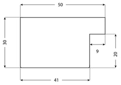 Cadre en aluminium Nielsen C2 - Mat brossé