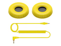 Kit d'accessoires pour casques Pioneer DJ - HC-CP08 - Jaune
