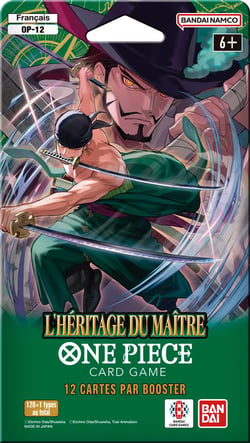 Booster One Piece OP 12 : L'héritage du maître - Bandai