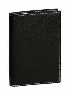 Agenda semainier 2026 - Quo Vadis - Noir - 21 x 27 cm - Président Club