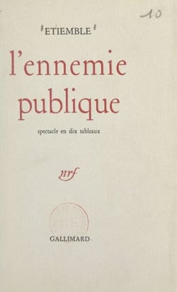 L'ennemie publique - Spectacle en dix tableaux