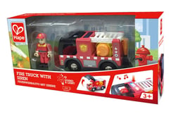 Camion de pompier avec sirène - Hape