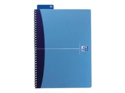 1 cahier polypro à spirales - Format A5 14.8 x 21 cm - Office - Oxford - 100 pages petits carreaux - Coloris assortis
