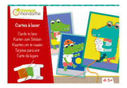 Boîte créative, Cartes à lacer