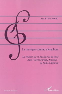La musique comme métaphore - La relation de la musique et du texte dans l'opéra baroque français - De Lully à Rameau
