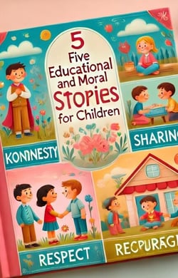 "Five Educational and Moral Stories for Children"