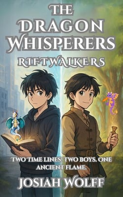 The Dragon Whisperers: Riftwalkers Two Timelines Two Boys One Ancient Flame - The Dragon Whisperers, #2