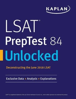 LSAT PrepTest 84 Unlocked - Exclusive Data + Analysis + Explanations