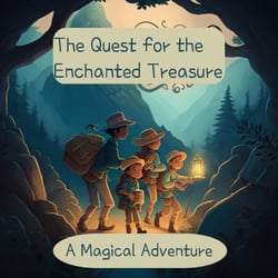 The Quest for the Enchanted Treasure A Magical Adventure - story book