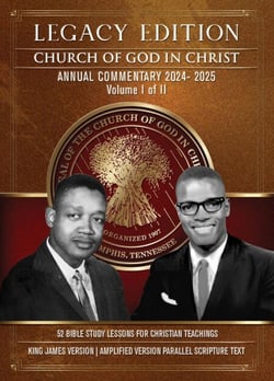 CHURCH OF GOD IN CHRIST ANNUAL COMMENTARY 2024 - 2025 Volume I of II - POWER FOR LIVING, #1