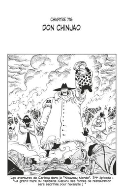 One Piece édition originale - Chapitre 716 - Don Chinjao