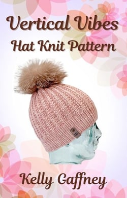 Vertical Vibes Beanie - DK Knit Patterns