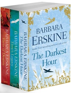 Barbara Erskine 3-Book Collection - Time’s Legacy, River of Destiny, The Darkest Hour