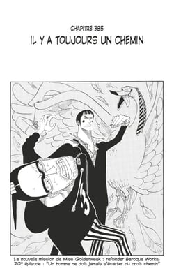 One Piece édition originale - Chapitre 385 - Il y a toujours un chemin