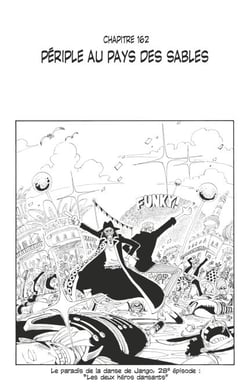 One Piece édition originale - Chapitre 162 - Périple au pays des sables