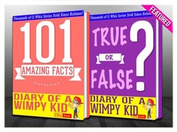 Diary of a Wimpy Kid - 101 Amazing Facts &amp; True or False? - GWhizBooks.com