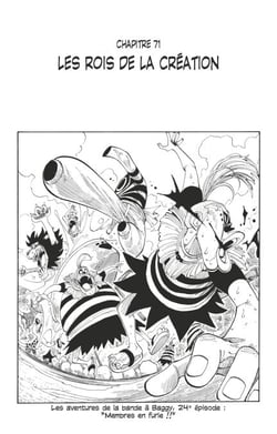 One Piece édition originale - Chapitre 71 - Les rois de la création