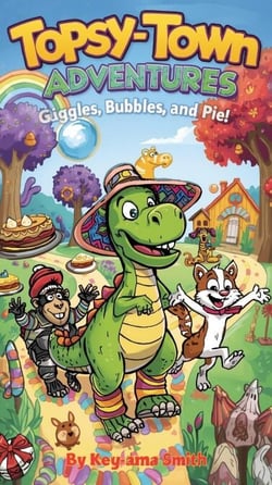 Topsy-Town Adventures: Giggles, Bubbles, and Pie!