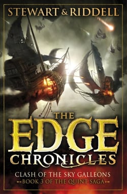 The Edge Chronicles: Clash of the Sky Galleons - Third Book of Quint