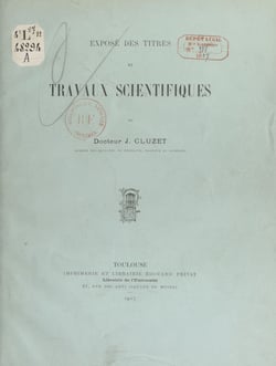Exposé des titres et travaux scientifiques - Concours d'agrégation des facultés de médecine (physique biologique)