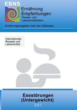 Ernährung bei Essstörungen (Untergewicht) - Diätetik - Stoffwechsel - Essstörungen (Untergewicht)