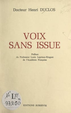 Voix sans issue