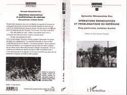 Opérations Énonciatives et Problématique du Repérage - Cinq particules verbales ikwéré