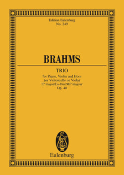 Trio Eb major - Op. 40
