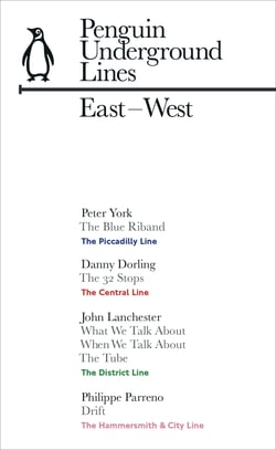 East-West: Penguin Underground Lines - The District, Central, Piccadilly, Hammersmith &amp; City Lines