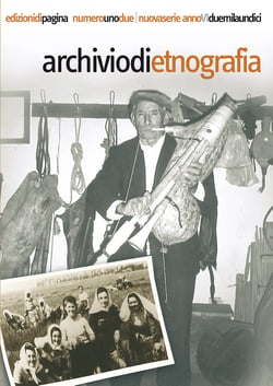 Archivio di Etnografia. Nel decennale della scomparsa di Pietro Sassu