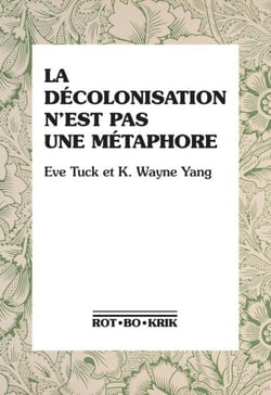 La décolonisation n'est pas une métaphore