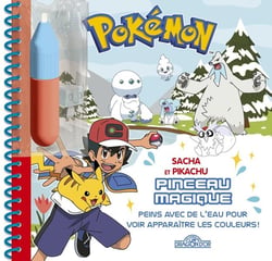 Pokémon : pinceau magique : Sacha et Pikachu