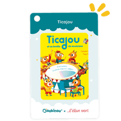 Carte à histoires BOOKINOU® - Ticajou