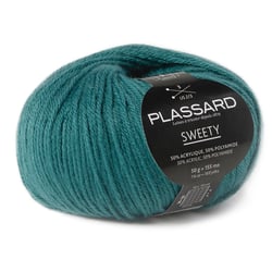 Pelote de fil à tricoter - Plassard - Sweety - Canard 77