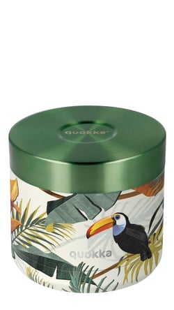 Lunch box isotherme - Quokka Solid - 600 ml -  tropical