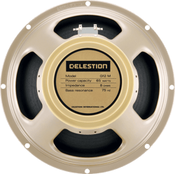 CC HS - G12M-65 CREAMBACK 16 OHM
