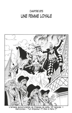 One Piece édition originale - Chapitre 875 - Une femme loyale