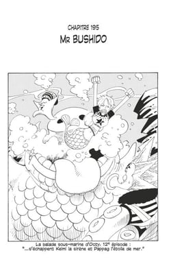 One Piece édition originale - Chapitre 195 - Mr Bushido