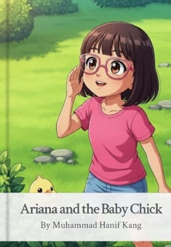Ariana and the Baby Chick