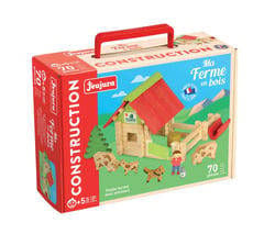 Puzzle 70 pièces - Petite ferme animaux - Jeujura