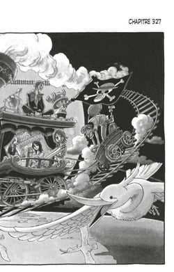 One Piece édition originale - Chapitre 327 - Le quai n° 1 de l'île au Chantier Naval