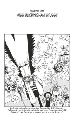 One Piece édition originale - Chapitre 1073 - Miss Buckingham Stussy