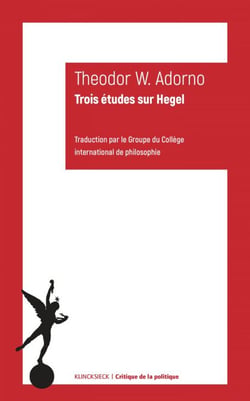 Trois études sur Hegel