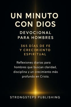 Un Minuto con Dios: Devocional para Hombres — 365 Días de Fe y Crecimiento Espiritual