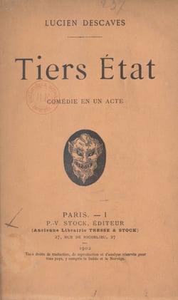 Tiers État - Comédie en un acte